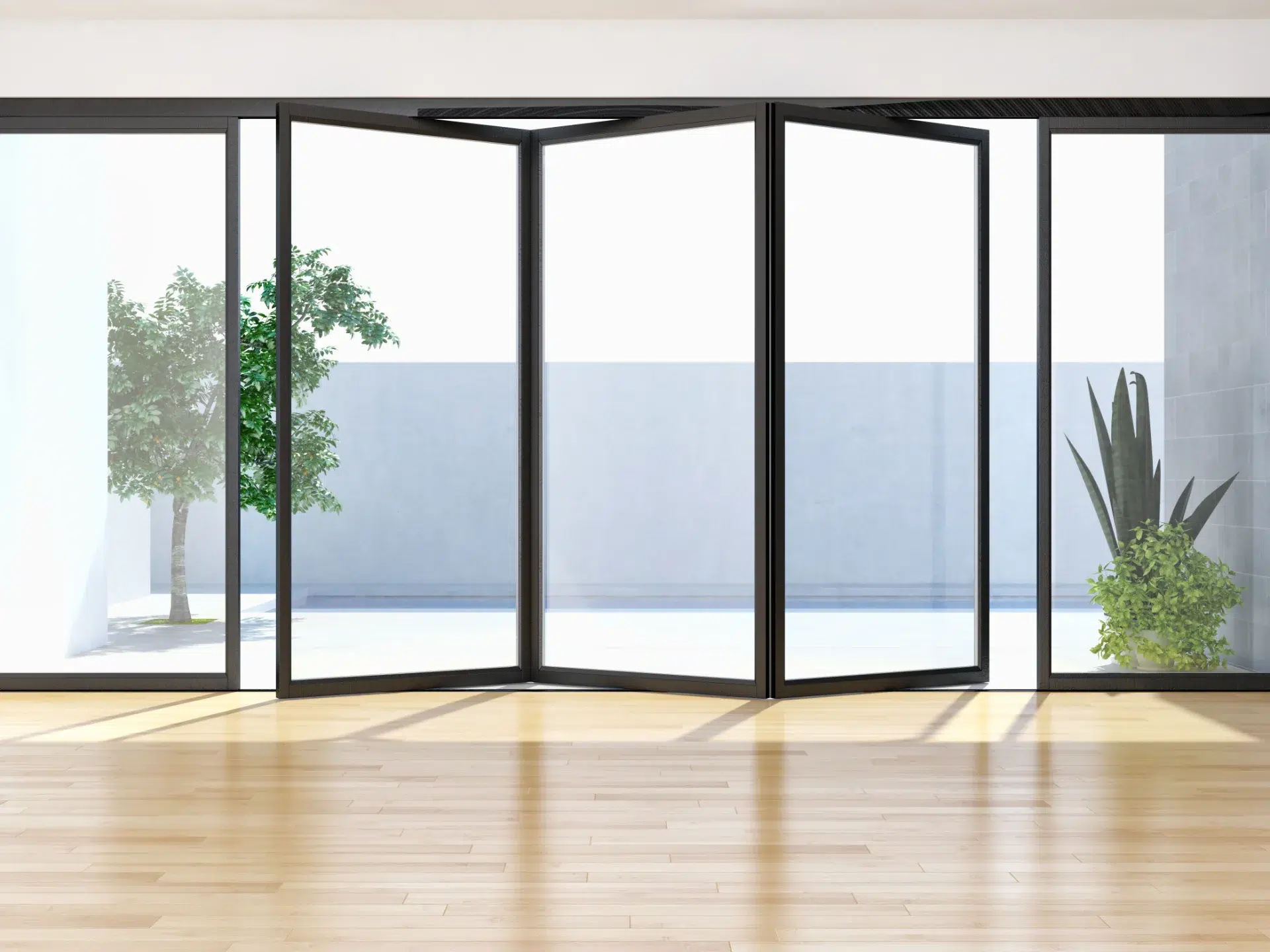 VLX 100 Bifold / Folding Door in Orange County, CA | Westlight Windows Orange County - detail 1