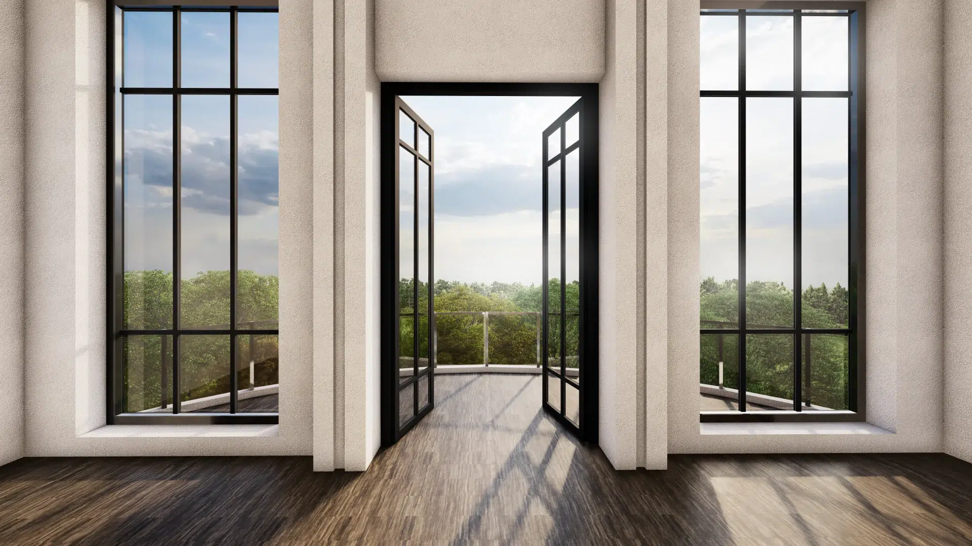 VLX 100 Double Swing / French Door in Orange County, CA | Westlight Windows Orange County - detail 1