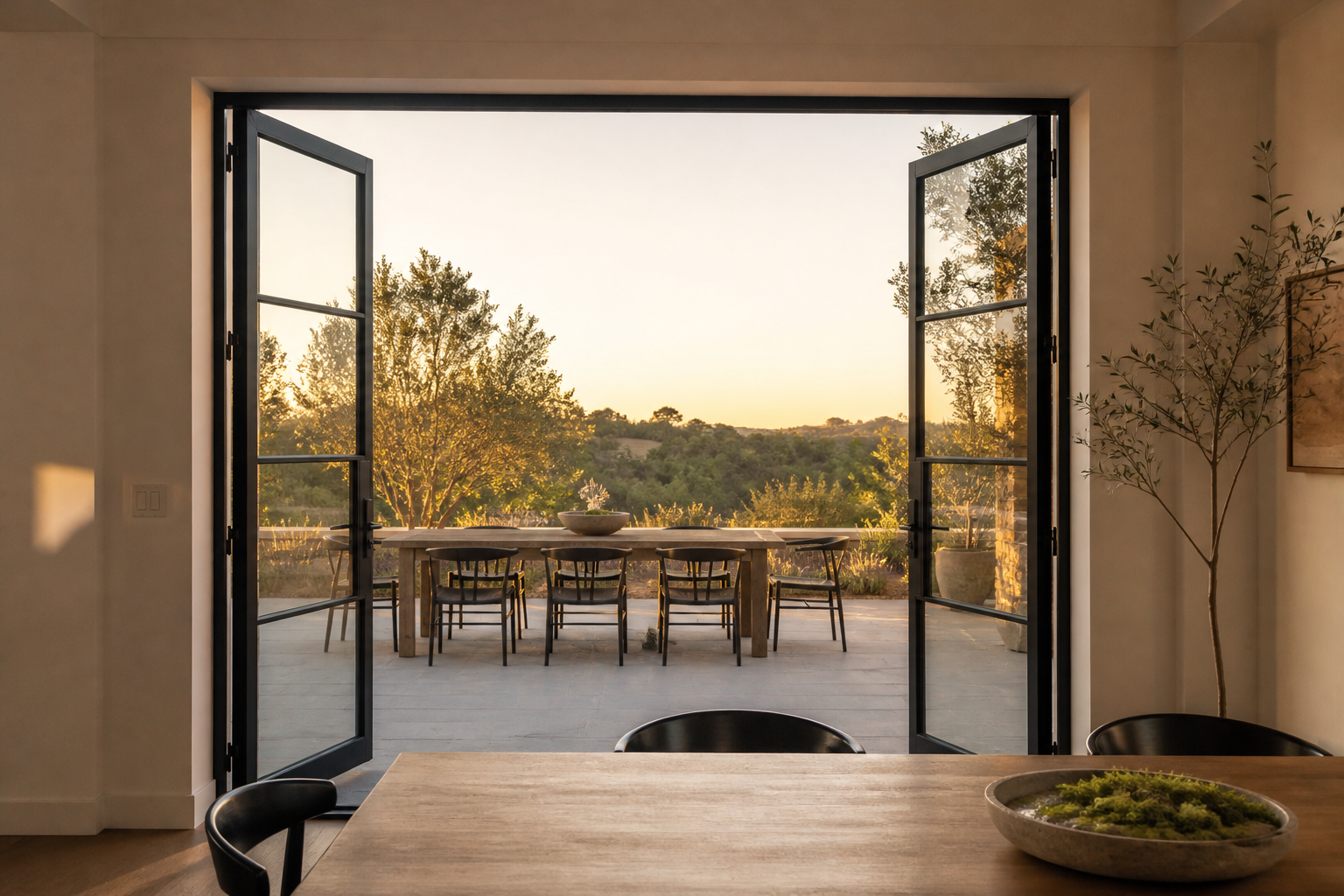 VLX 100 Double Swing / French Door in Orange County, CA | Westlight Windows Orange County - detail 6