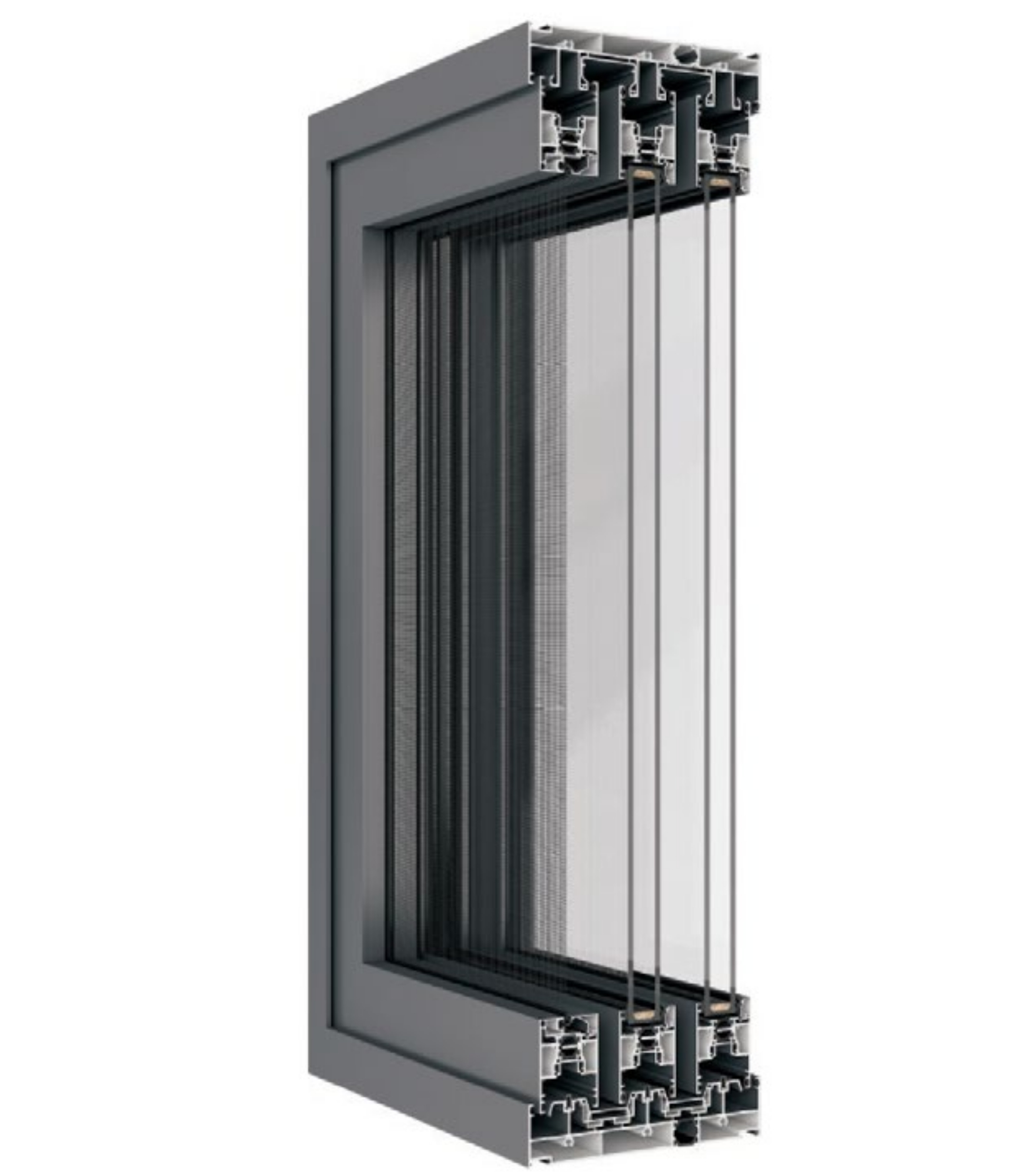 VLX 150 Heavy-Duty Sliding Door in Orange County, CA | Westlight Windows Orange County - detail 2